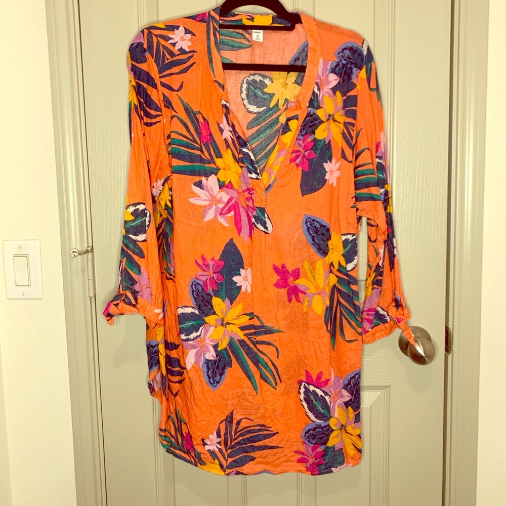 Old Navy Tropical Top 🏝